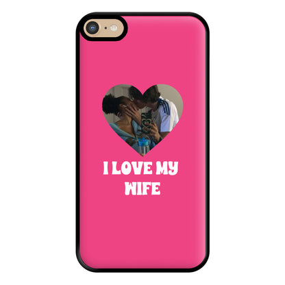 I Love My Wife - Personalised Couples Phone Case for iPhone 6 Plus / 7 Plus / 8 Plus