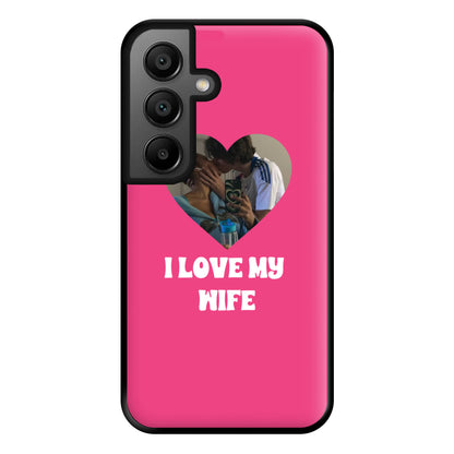 I Love My Wife - Personalised Couples Phone Case for Google Pixel 8