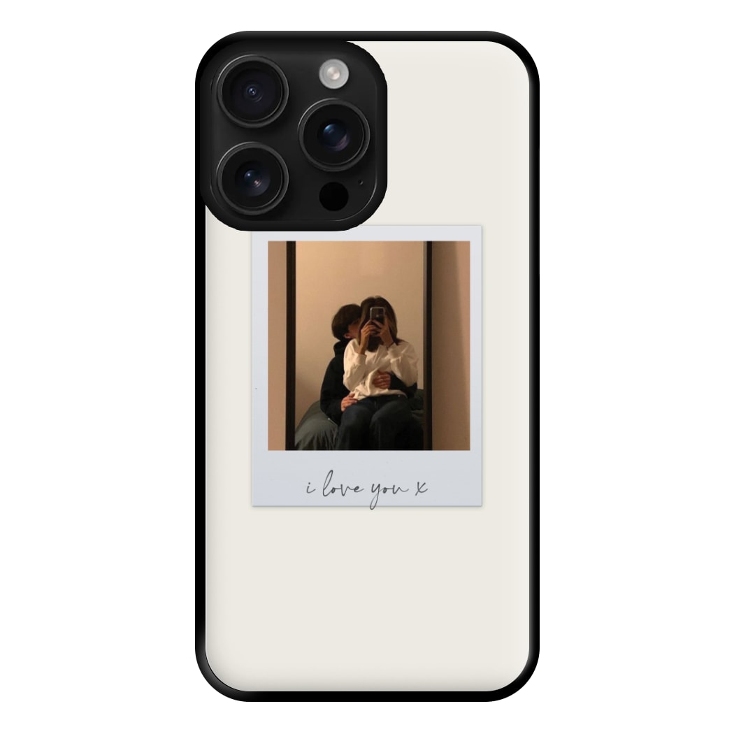 I Love You Polaroid - Personalised Couples Phone Case for iPhone 16 Pro Max