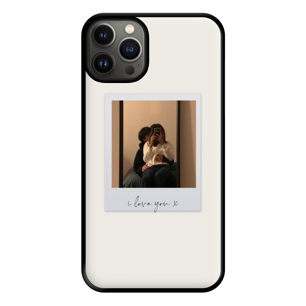 I Love You Polaroid - Personalised Couples Phone Case for iPhone 13