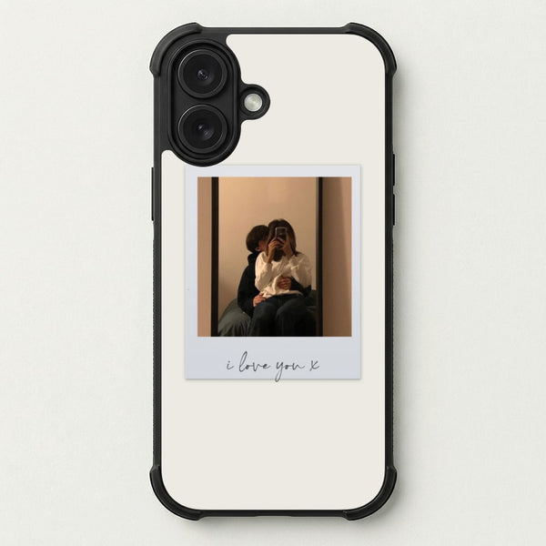 I Love You Polaroid - Personalised Couples Phone Case — Bumper case