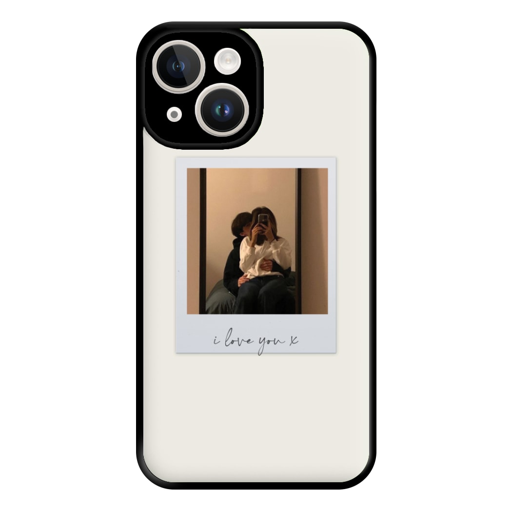 I Love You Polaroid - Personalised Couples Phone Case for iPhone 14