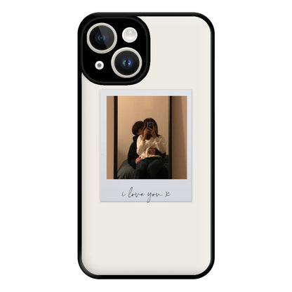 I Love You Polaroid - Personalised Couples Phone Case for iPhone 14