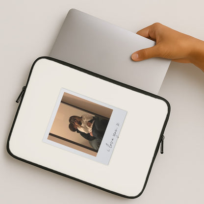 I Love You Polaroid - Personalised Couples MacBook Case