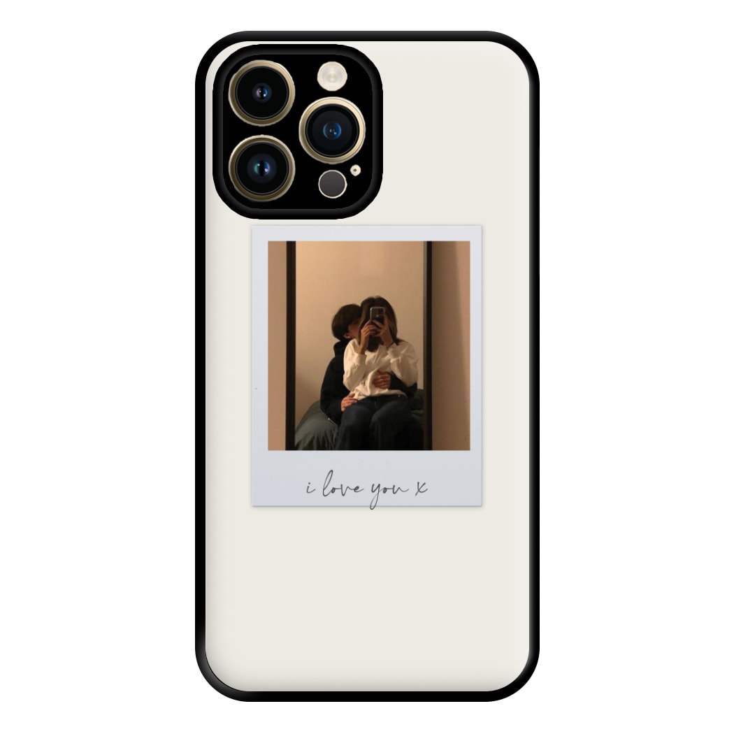 I Love You Polaroid - Personalised Couples Phone Case for iPhone 14 Pro Max