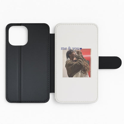 Me And You - Personalised Couples Flip Phone Case