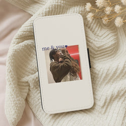 Me And You - Personalised Couples Wallet Phone Case