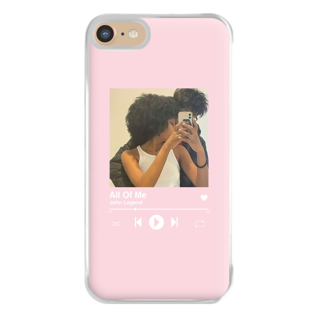 Album Cover - Personalised Couples Phone Case for iPhone 6 / 7 / 8 / SE