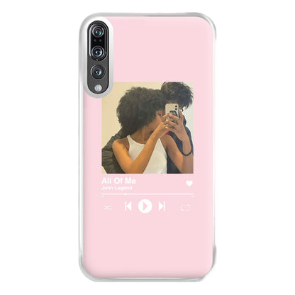 Album Cover - Personalised Couples Phone Case for Huawei P20 Pro