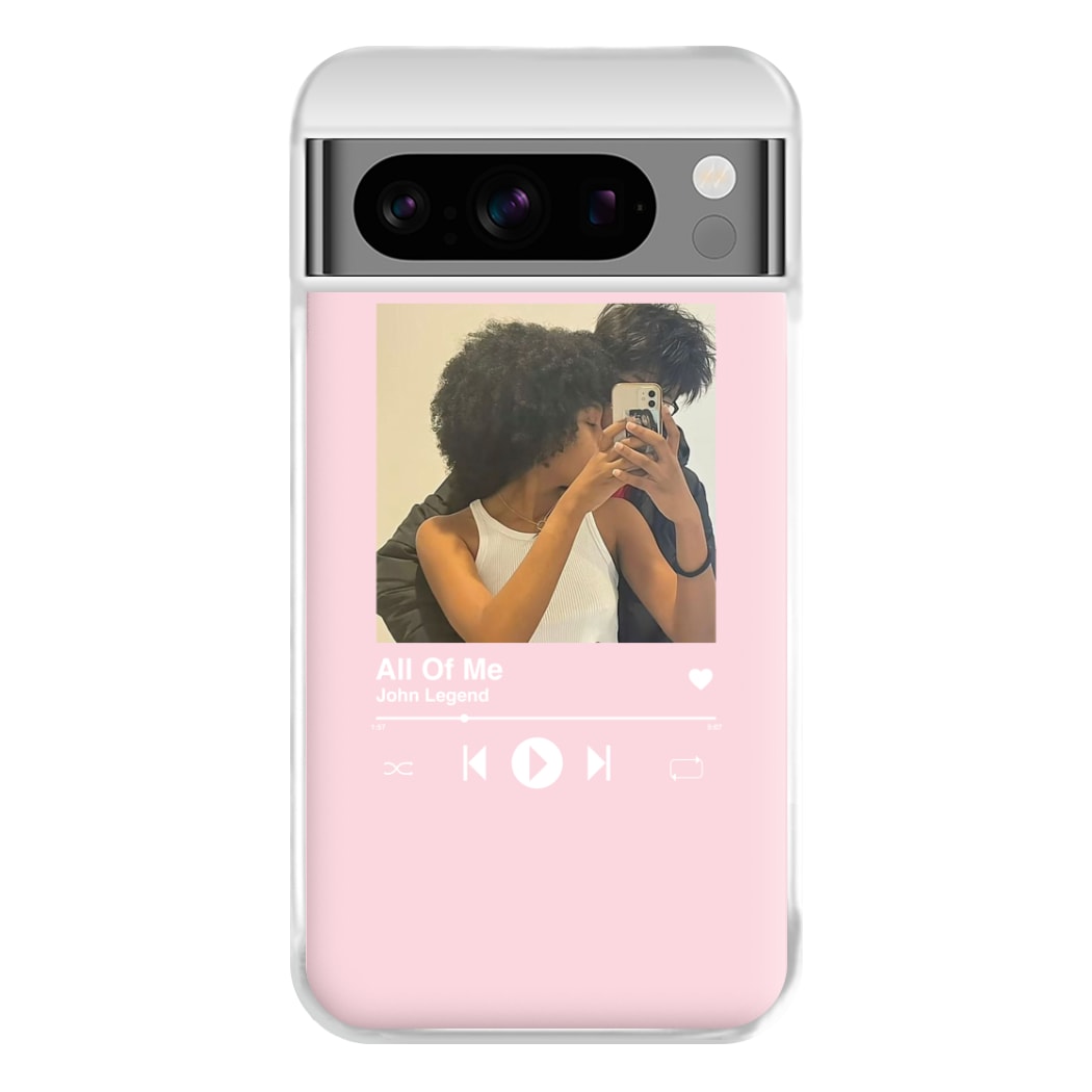 Album Cover - Personalised Couples Phone Case for Google Pixel 8 Pro