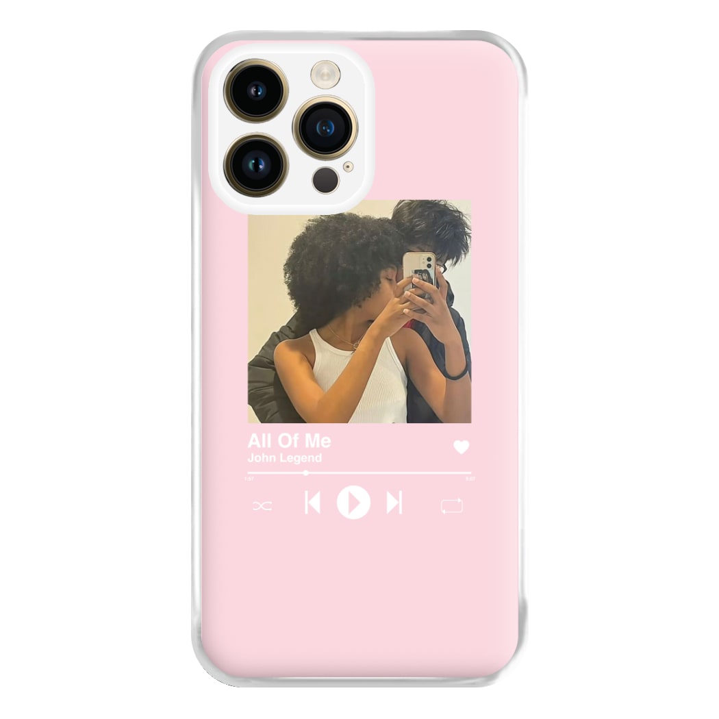 Album Cover - Personalised Couples Phone Case for iPhone 14 Pro Max