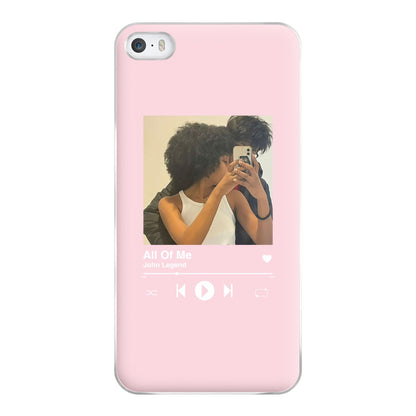 Album Cover - Personalised Couples Phone Case for iPhone 5 / 5s / SE 2016