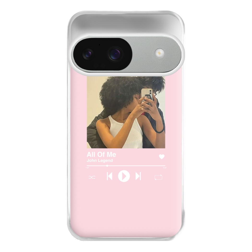 Album Cover - Personalised Couples Phone Case for Google Pixel 9 / 9 Pro