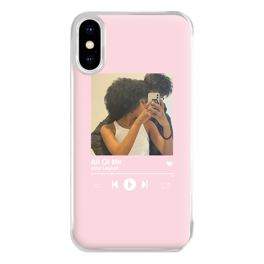 Album Cover - Personalised Couples Phone Case for iPhone XS Max