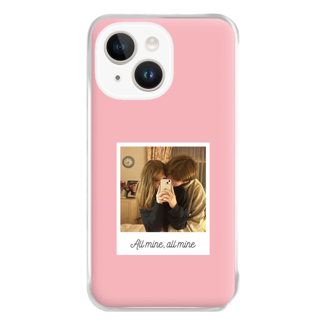 All Mine, All Mine - Personalised Couples Phone Case for iPhone 14 Plus