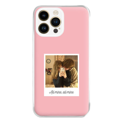 All Mine, All Mine - Personalised Couples Phone Case for iPhone 14 Pro Max