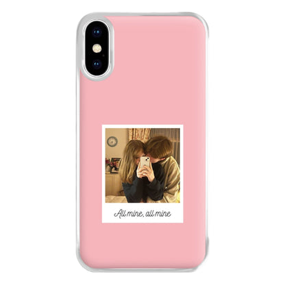 All Mine, All Mine - Personalised Couples Phone Case for iPhone XS Max