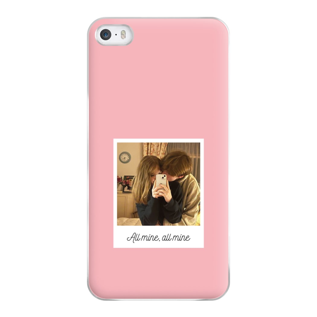 All Mine, All Mine - Personalised Couples Phone Case for iPhone 5 / 5s / SE 2016