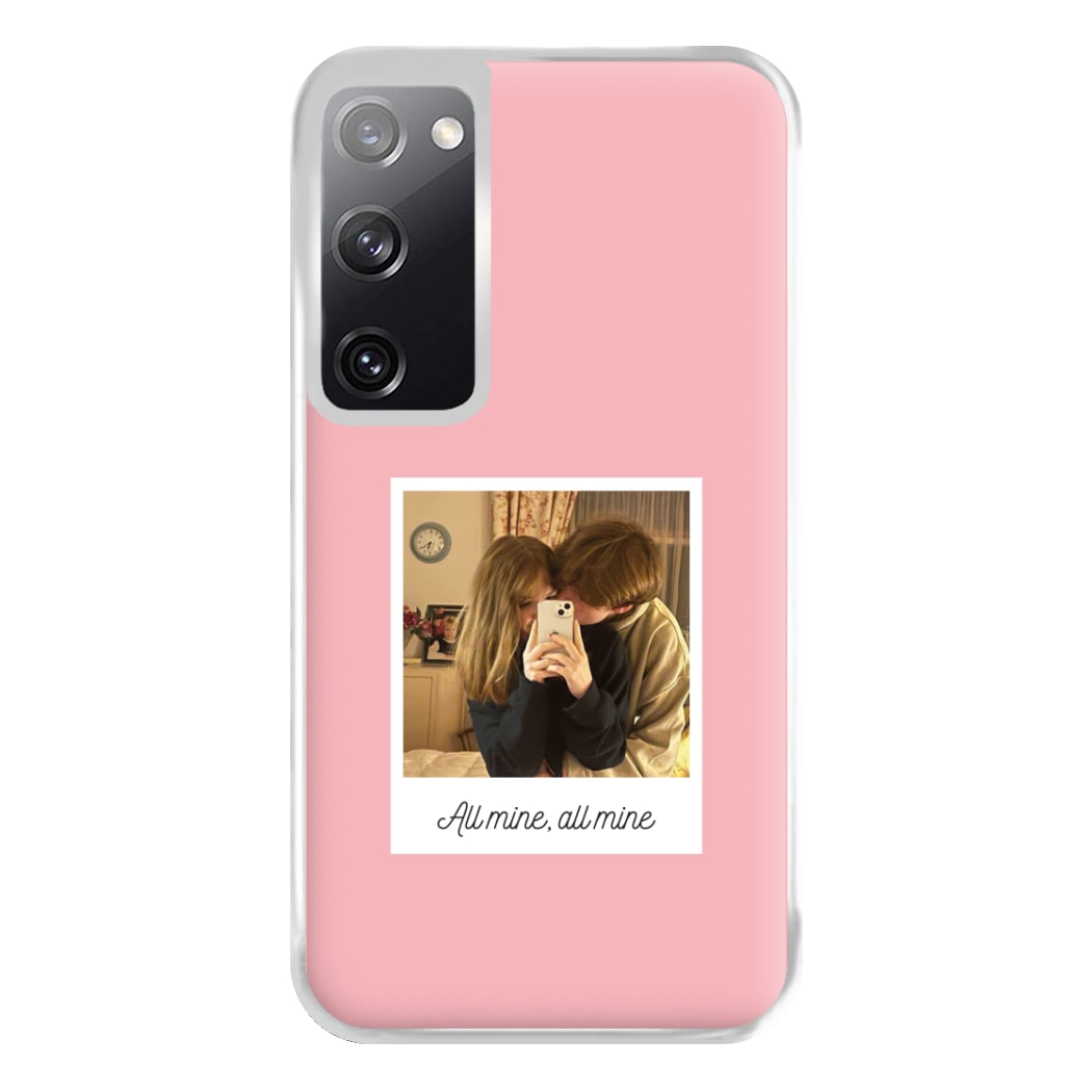 All Mine, All Mine - Personalised Couples Phone Case for Galaxy S20