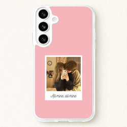 All Mine, All Mine - Personalised Couples Phone Case for Galaxy S26