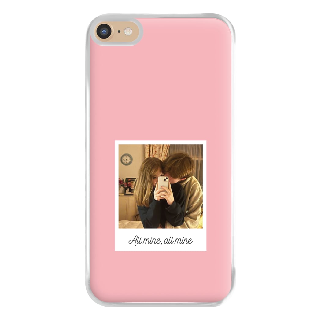 All Mine, All Mine - Personalised Couples Phone Case for iPhone 6 Plus / 7 Plus / 8 Plus