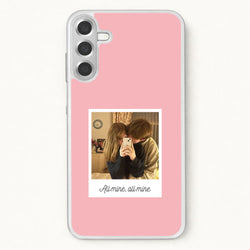 All Mine, All Mine - Personalised Couples Phone Case for Galaxy A37