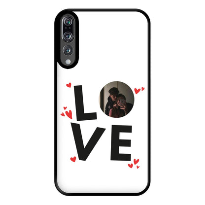 Love - Personalised Couples Phone Case for Huawei P20 Pro