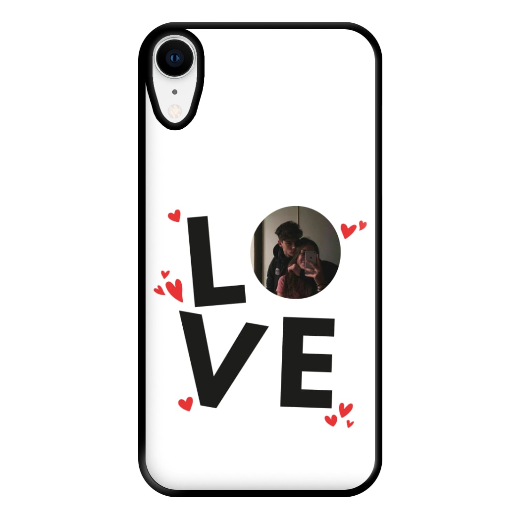 Love - Personalised Couples Phone Case for iPhone XR