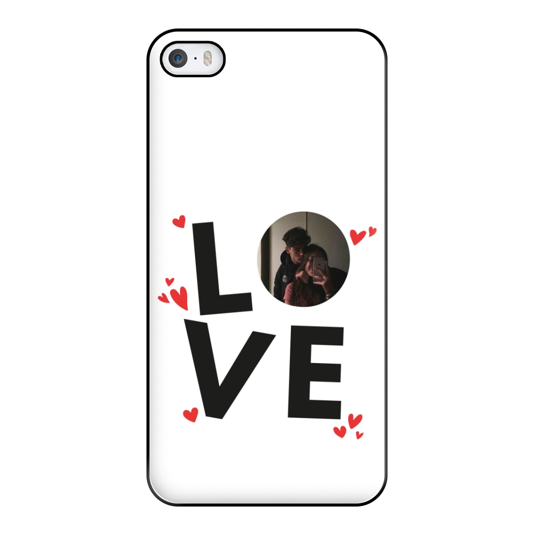 Love - Personalised Couples Phone Case for iPhone 5 / 5s / SE 2016