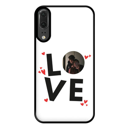 Love - Personalised Couples Phone Case for Huawei P20