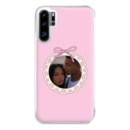 Vintage Photo Frame - Personalised Couples Phone Case for Huawei P30 Pro