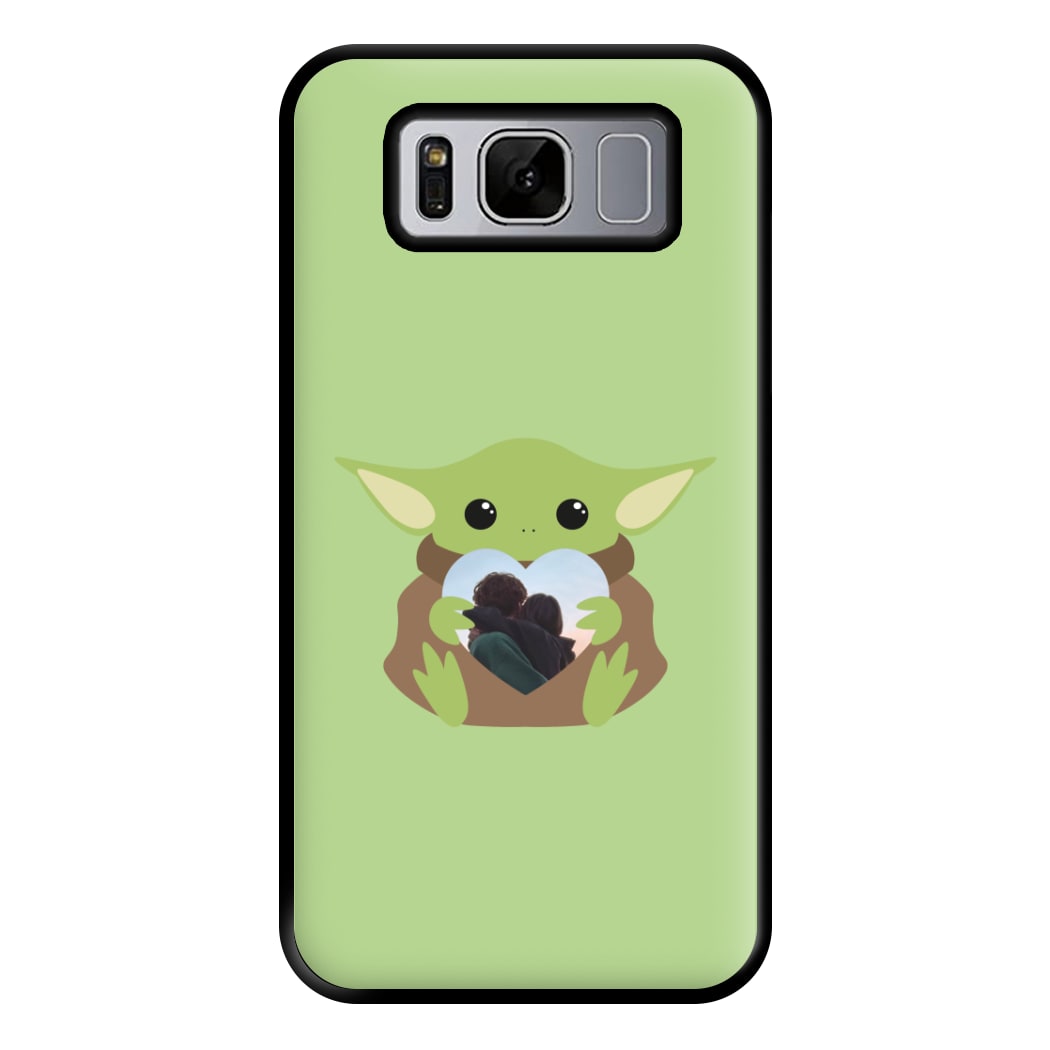 Baby Yoda - Personalised Couples Phone Case for Galaxy S8 Plus