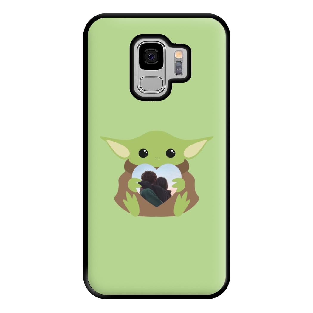 Baby Yoda - Personalised Couples Phone Case for Galaxy S9 Plus