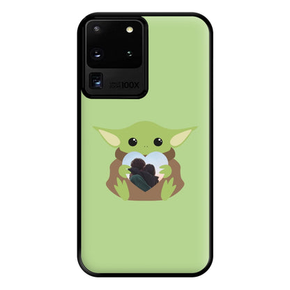 Baby Yoda - Personalised Couples Phone Case for Galaxy S20 Ultra