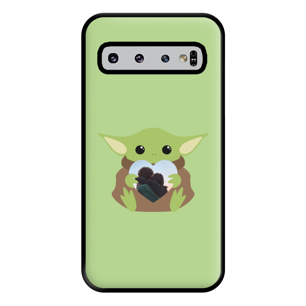 Baby Yoda - Personalised Couples Phone Case for Galaxy S10 Plus