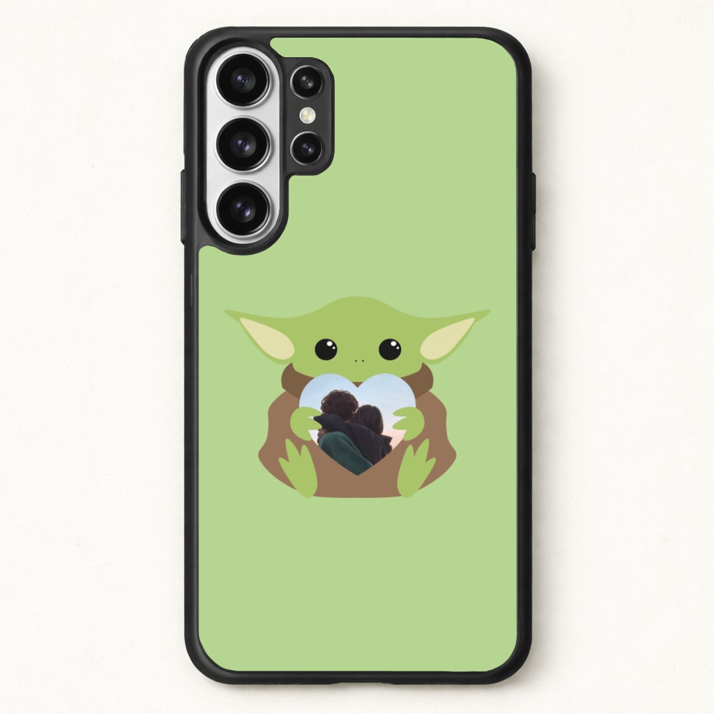 Baby Yoda - Personalised Couples Phone Case for Galaxy S26 Ultra