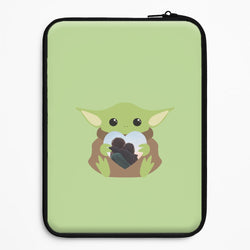 Baby Yoda - Personalised Couples Universal Laptop Sleeve