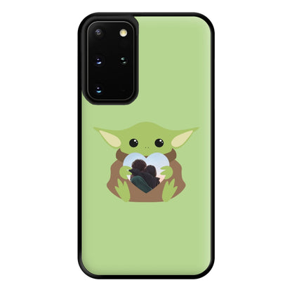 Baby Yoda - Personalised Couples Phone Case for Galaxy S20 Plus