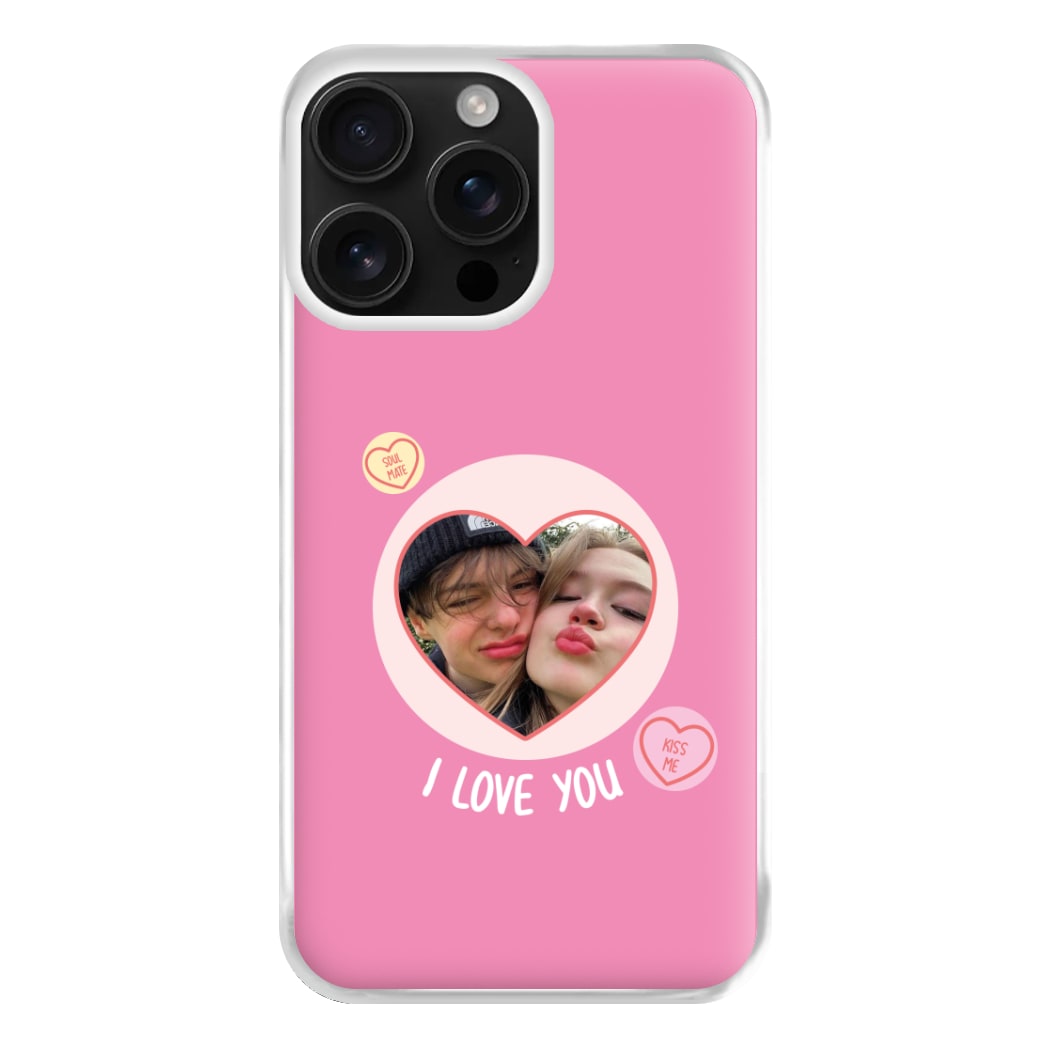 I Love You - Personalised Couples Phone Case