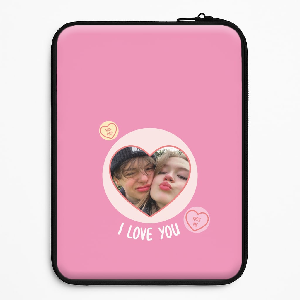 I Love You - Personalised Couples Universal Laptop Sleeve