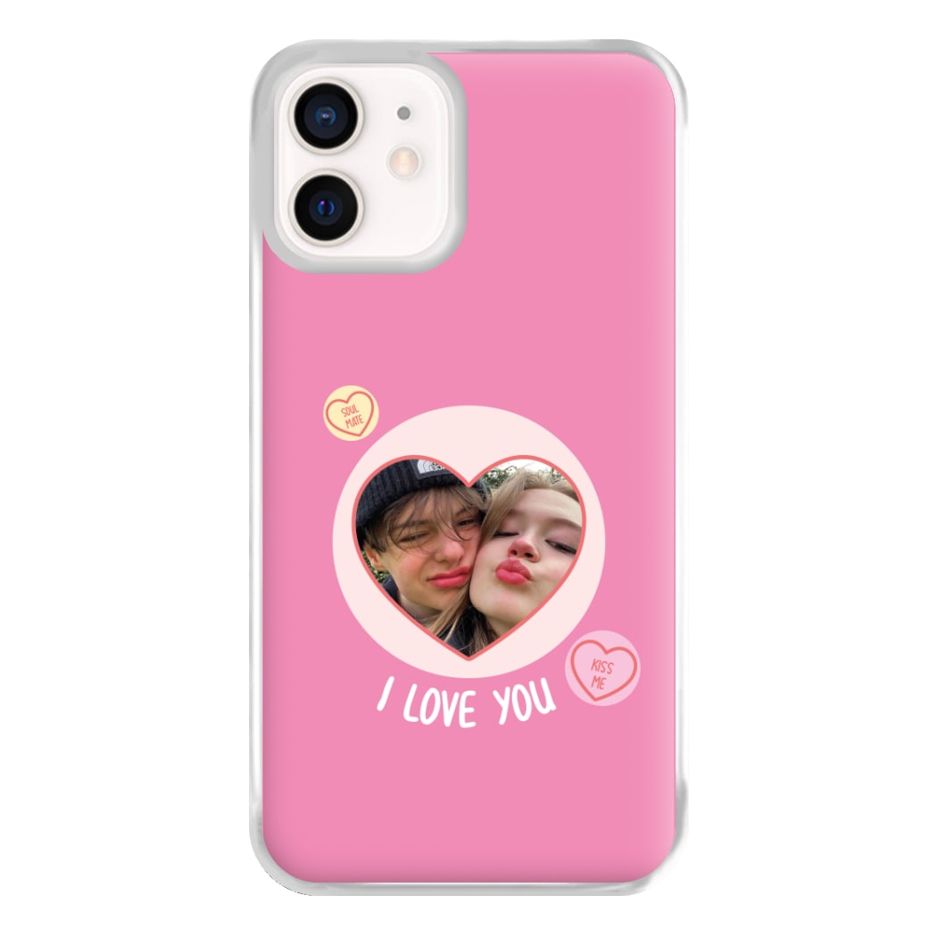 I Love You - Personalised Couples Phone Case for iPhone 13 Mini