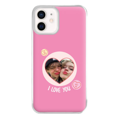 I Love You - Personalised Couples Phone Case for iPhone 13 Mini