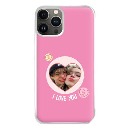 I Love You - Personalised Couples Phone Case for iPhone 11 Pro Max