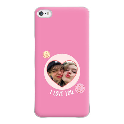 I Love You - Personalised Couples Phone Case for iPhone 5 / 5s / SE 2016