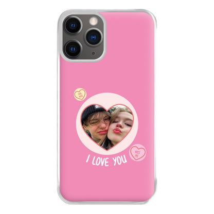 I Love You - Personalised Couples Phone Case for iPhone 12 Pro Max