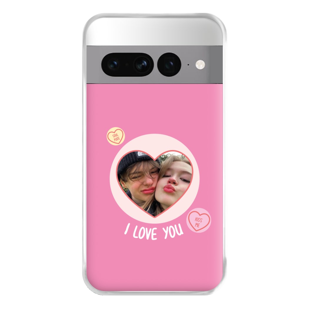 I Love You - Personalised Couples Phone Case for Google Pixel 7 Pro