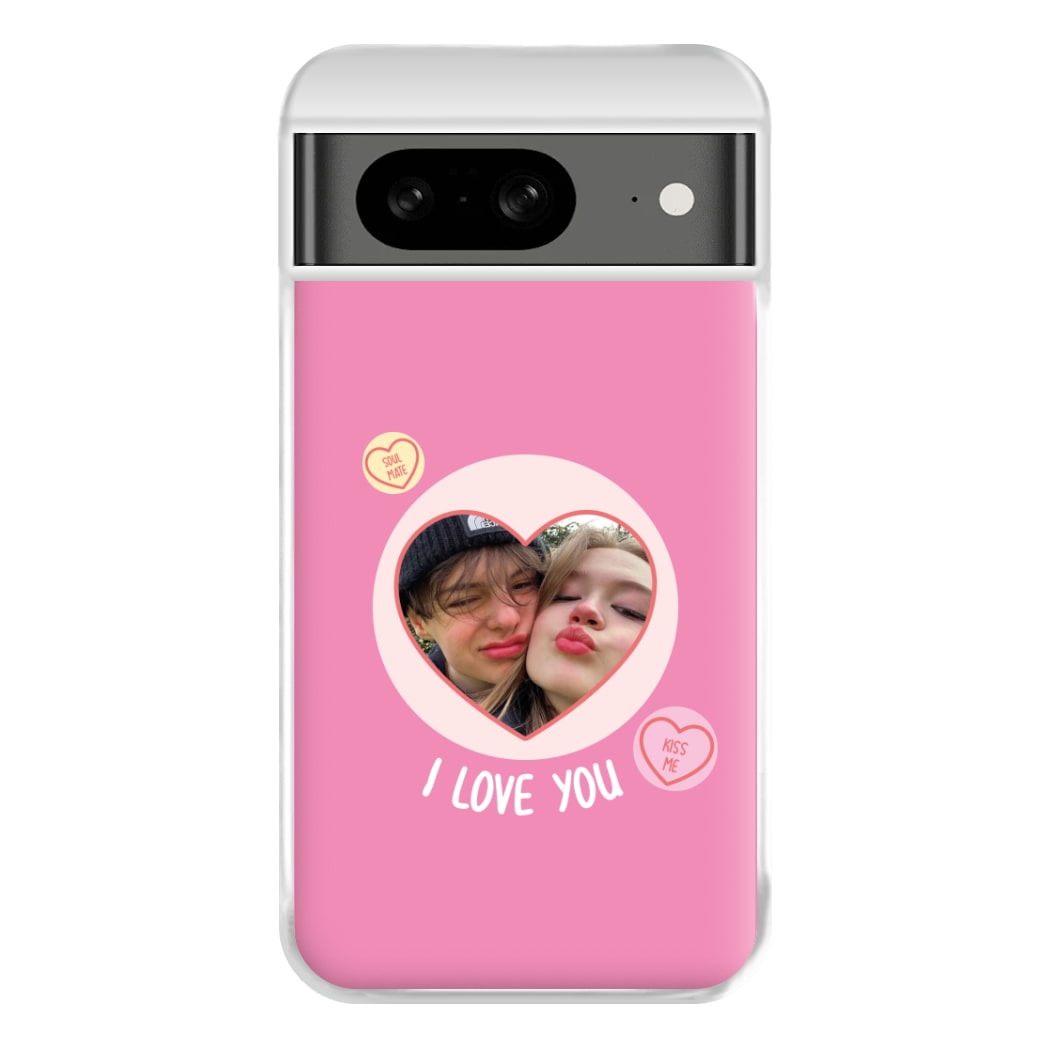 I Love You - Personalised Couples Phone Case for Google Pixel 8