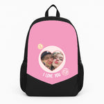 I Love You - Personalised Couples Backpack