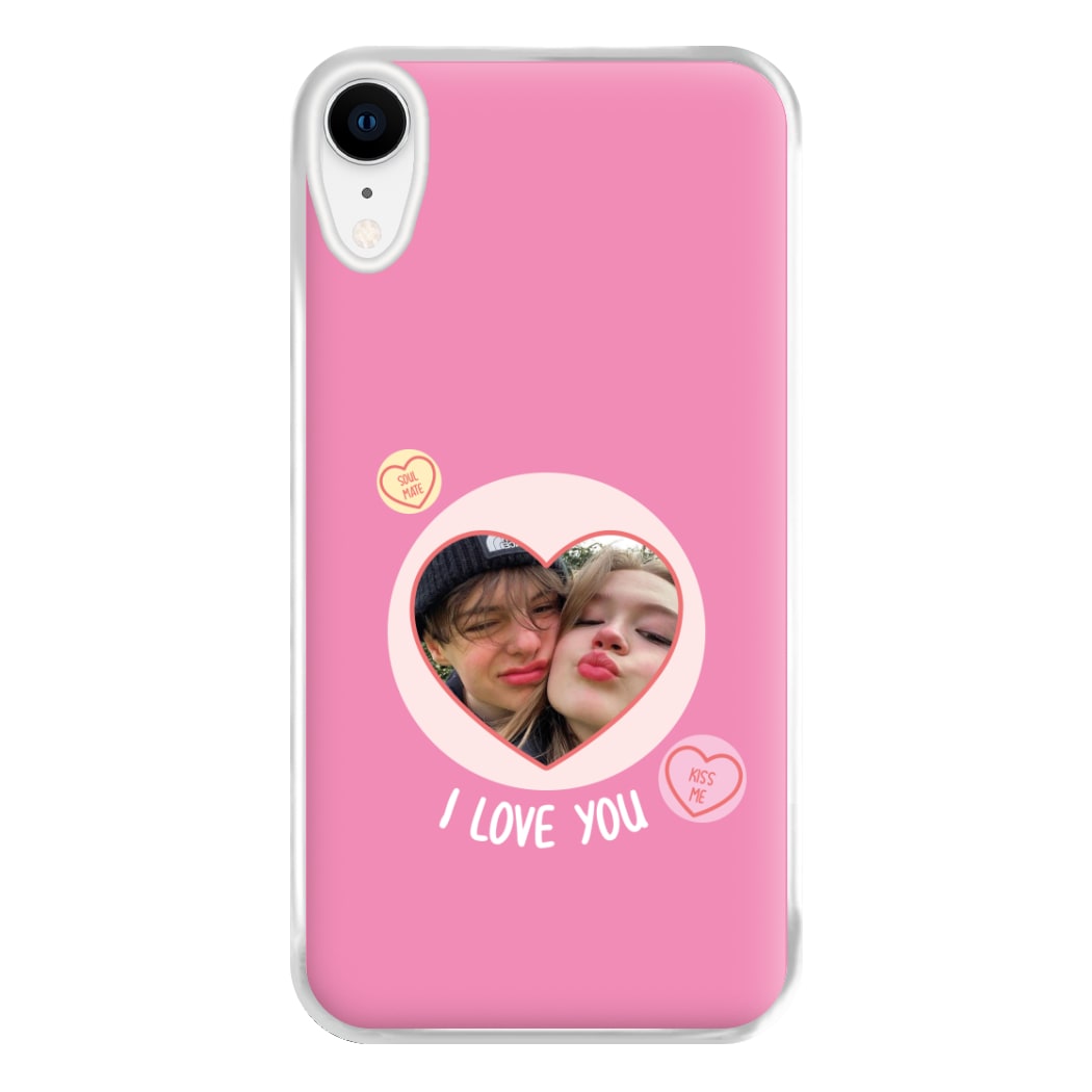 I Love You - Personalised Couples Phone Case for iPhone XR