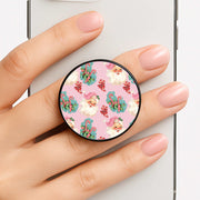 Pink Vintage Santa Christmas FunGrip 1